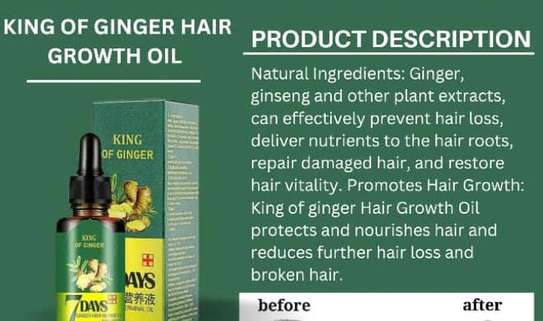 King Of Ginger 7 Days Ginger HAIR GROW OIL image 2