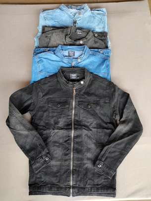 Quality Chinese Collar Urban Look Latest Denim Jackets
M to 4xl
Ksh.2500 image 1