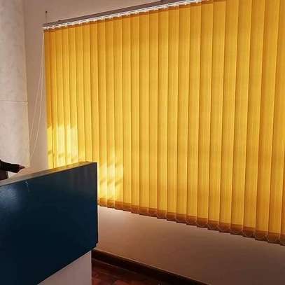 yellow vertical blinds image 1