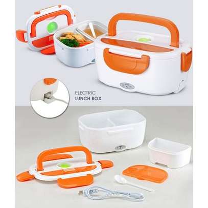 Electric Lunch Box Steel Removable Food Box image 2