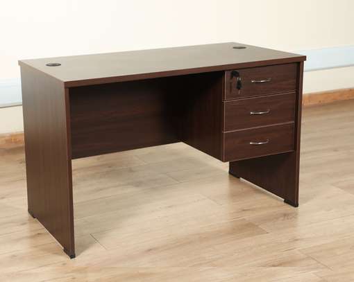 Office Desk: 0.9m Office Desk with drawers image 2