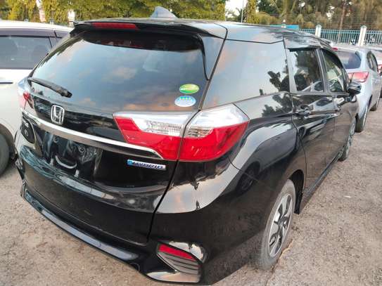 Honda fit shuttle hybrid black on sale image 3