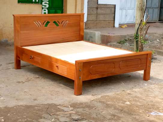 5by6 mahogany bed image 1