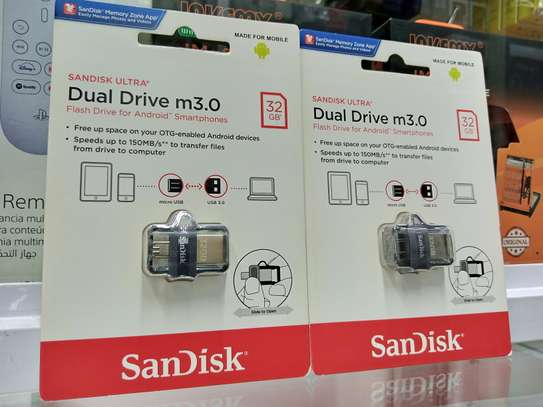 Sandisk 32GB Ultra OTG Dual USB Flash Drive image 1