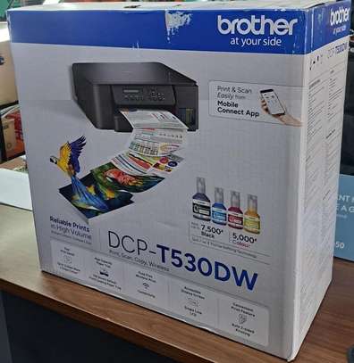 Brother DCP-T530DW Wireless 3-in-1 Ink Tank Printer image 2
