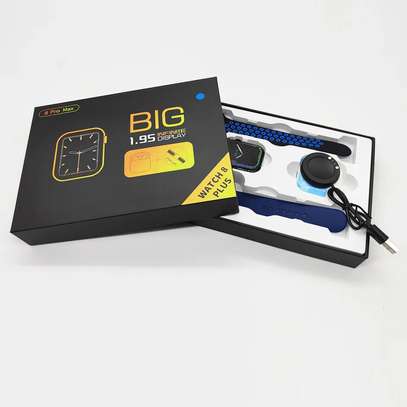 Original 8 Pro Max Watch 8 Plus 2 In 1 Smartwatch Waterproof image 1