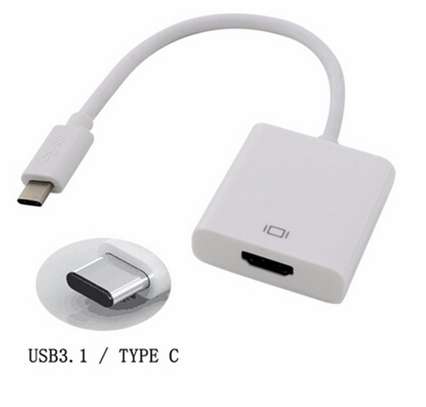USB C Adapter, USB C to HDMI Adapter for Mac MacBook Pro image 1