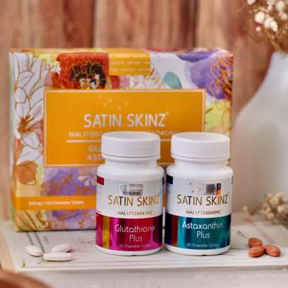 Satin Skinz Glutathione Plus & Astaxanthin Plus,60 Tabs each image 3