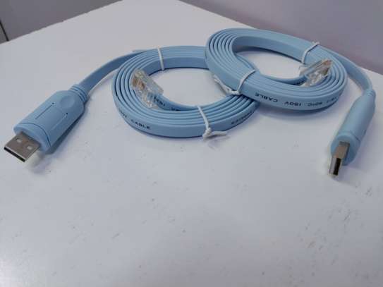 USB Console Cable USB To RJ45 Cable Essential Accesory image 1