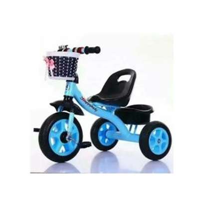 Kids Bike Tri-cycle Bicycle-Blue image 1