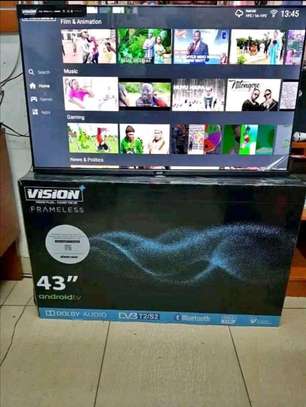Vision 43 Frameless Television - New Year sales image 1