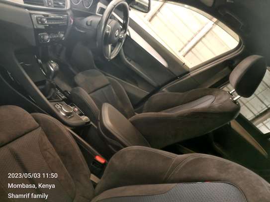 BMW X1 petrol black 2017 image 6