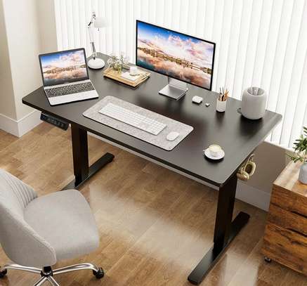 Office Desk : Height Adjustable Electrical Hackers Desk image 3