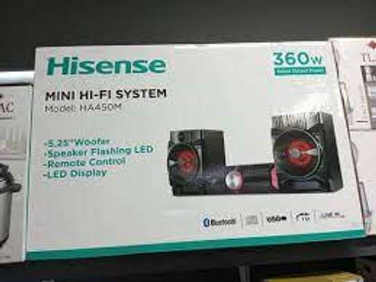 Hisense HA450M Mini HiFi System - Black image 3