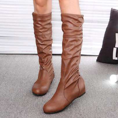 *Faux Leather Boots* image 2