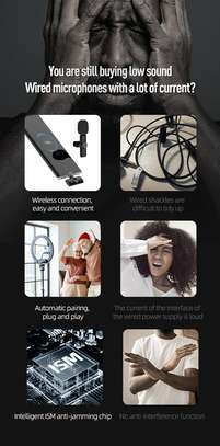 K8 IPHONE & TYPE C WIRELESS MICROPHONE image 9