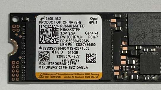 HP EX900 Plus 512GB NVMe PCIe M.2 Internal SSD image 2