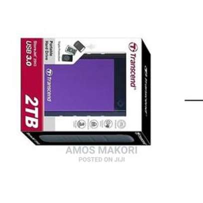 2TB Transcend With Antishock Protection image 1