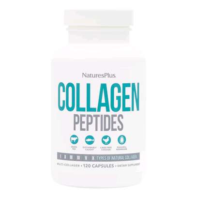 Natures plus Collagen Peptides Caps 120's image 1