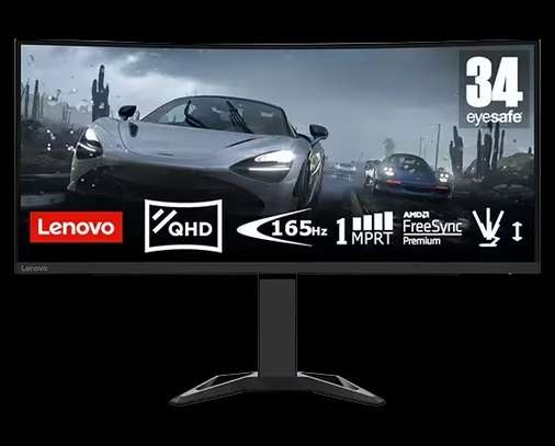 Lenovo G34w-30 34 Ultrawide QHD Curved Gaming Monitor image 3