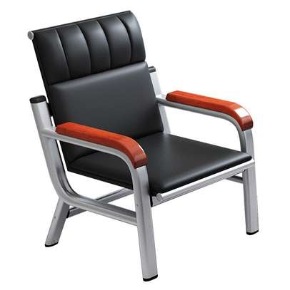 Office Sofa:  Steel Frame Padded Office Sofa image 2