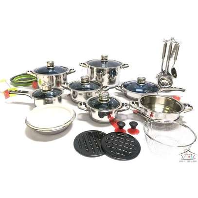 30 PCS MARWA STAINLESS STEEL COOKWARE image 3