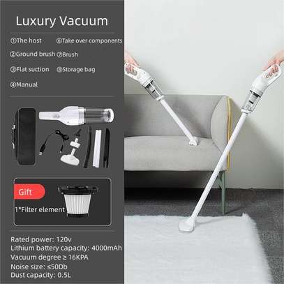 Cordless Vacuum Cleaner,Small Handheld Silent Vacuum Cleaner image 4
