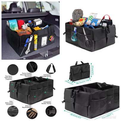 Large high quality car boot organizer with compartments image 2