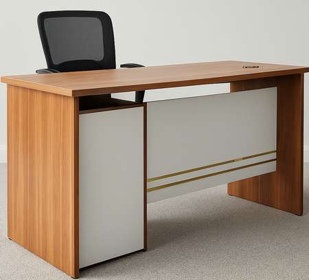 Office Desk: 1200mm Modern Desk with Storage image 1
