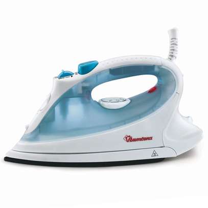 RAMTONS WHITE AND BLUE STEAM IRON image 1
