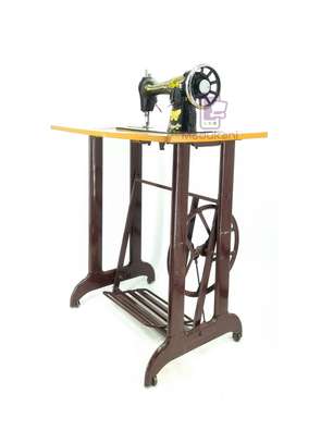 Complete Butterfly Sewing Machine, Stand, Accessories image 7