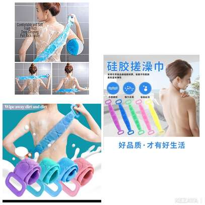 Shower Silicon back scrub and massager image 1