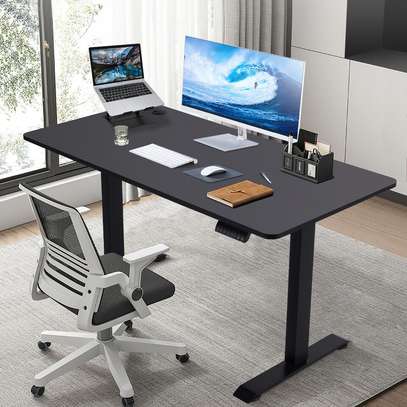 Office Table: Adjustable Height Office Table image 1