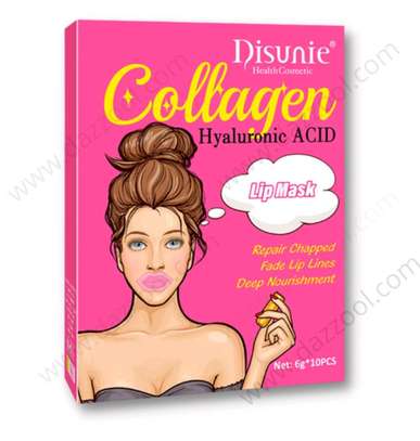 Collagen pink lip mask image 1