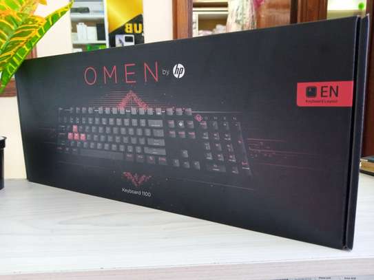 HP Omen mechanical Sequencer English Gaming Keyboard, Black image 1