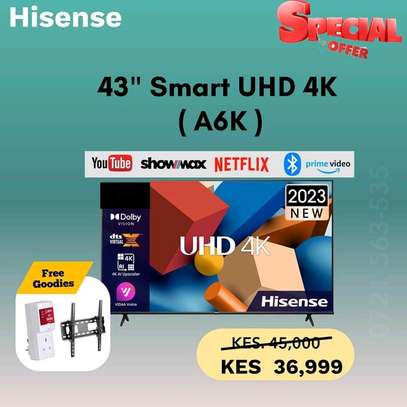 Hisense 43 inch Smart 4K UHD TV 2023 model image 1