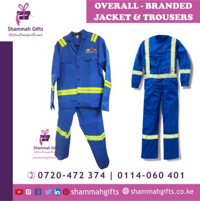 Overall, Jacket & Trousers customized with your logo image 1