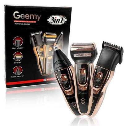 Geemy GM-595 RECHARGEABLE Professional Hair Clipper image 1