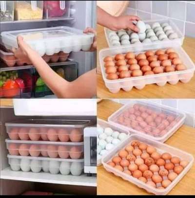34 pcs egg tray with lid/alfb/pkp image 1