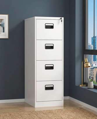 Cabinets : 4-Drawer Vertical Storage Cabinet image 2
