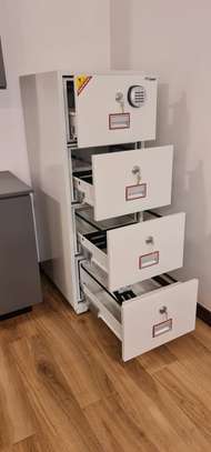 4-Drawer Diplomatic Fireproof Safe Cabinet image 2