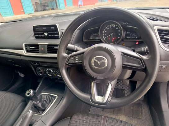 Mazda Axela white color Sedan 2019 model. image 6