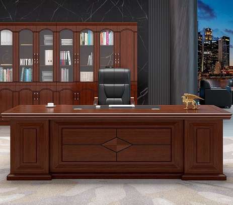 Office desk: 220cm Executive Office Desk image 3