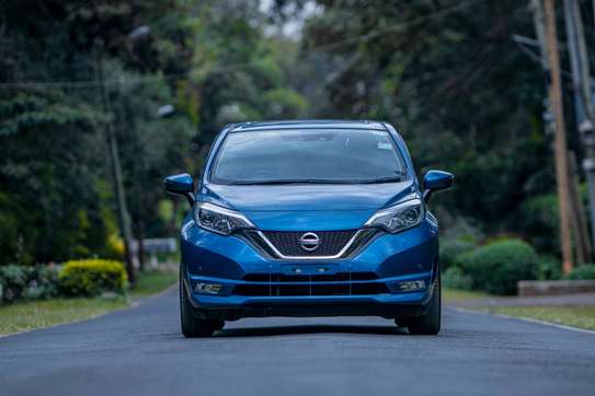 NISSAN NOTE, PURE-DRIVE,  2019 MODEL, BLUE, ALLOYS image 2