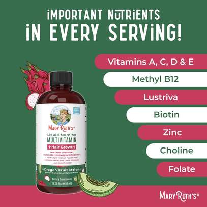 MaryRuth's Liquid Multivitamin + Hair Growth image 3