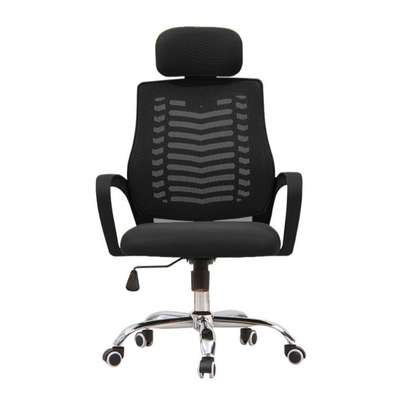 Headrest ergonomic office seat image 4