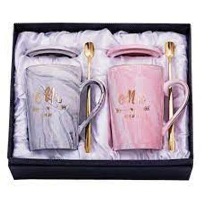 2pcs Luxury Ceramic Mugs image 2