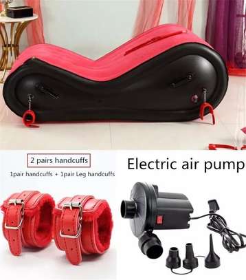 Inflatable Sex Sofa Bed / Tantra Seat Plus Free Pump image 3