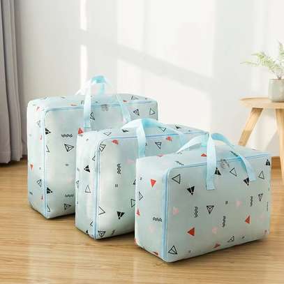 3pc multi-purpose  storage bags for duvets and beddings image 3