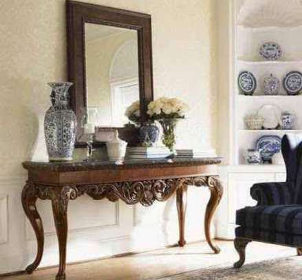 Modern luxury Mahogany console tables image 9
